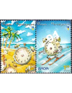 Bosnie-Herzégovine, n° 434 à 435, en paire, collection timbres Europe