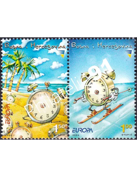 Bosnie-Herzégovine, n° 434 à 435, en paire, collection timbres Europe