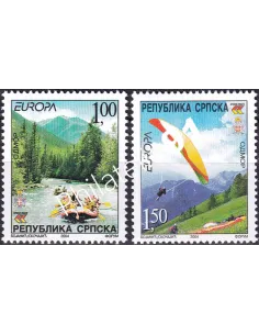 Rép. Serbe de Bosnie, n° 278 à 279 collection timbres Europe