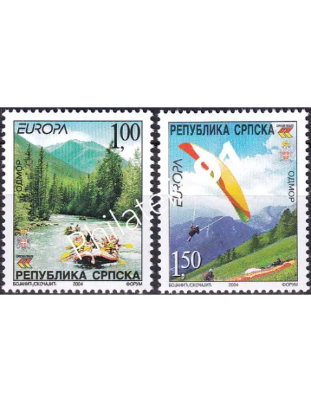 Rép. Serbe de Bosnie, n° 278 à 279 collection timbres Europe