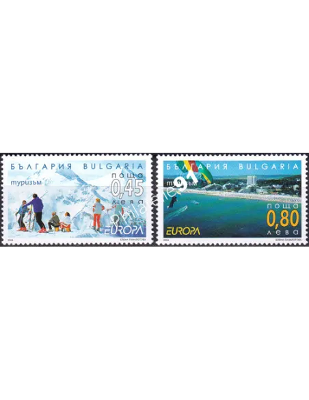 Bulgarie, n° 4016 à 4017, collection timbres Europe