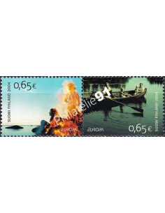 Finlande, n° 1672A, Paire, collection timbres Europe
