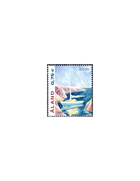 Aland, n° 235, collection timbres Europe