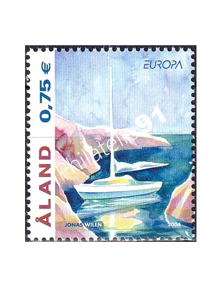 Aland, n° 235, collection timbres Europe