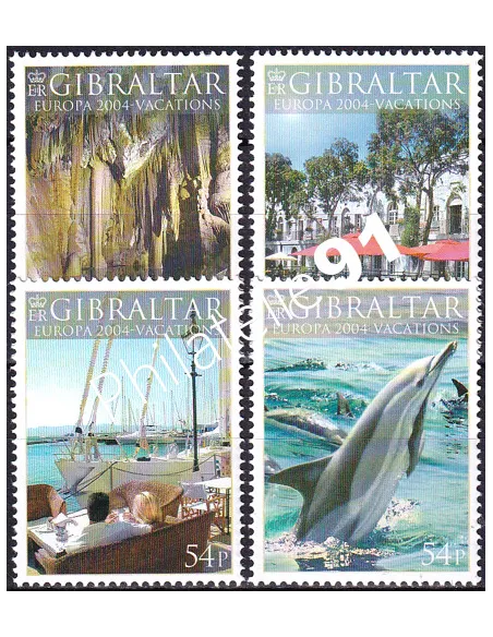 Gibraltar, n° 1065 à 1068, collection timbres Europe