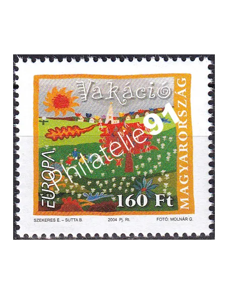Hongrie, n° 3950, collection timbres Europe