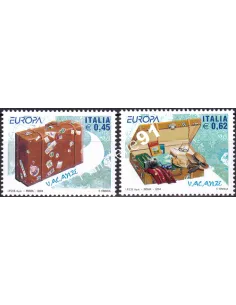 Italie, n° 2715 à 2716, collection timbres Europe