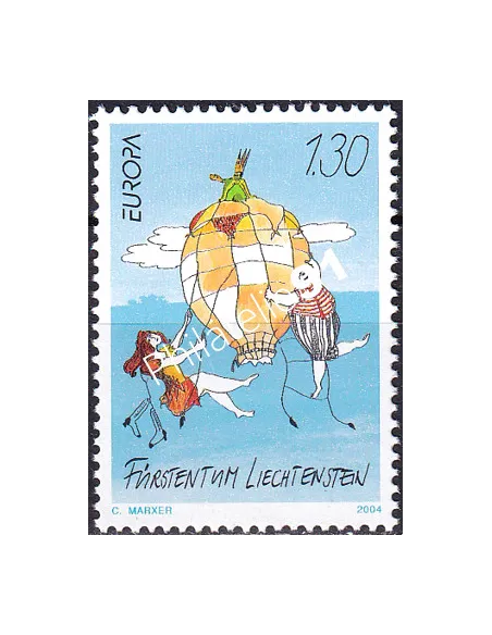 Liechtenstein, n° 1281, collection timbres Europe