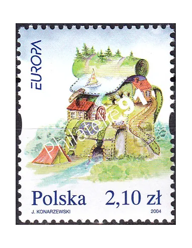 Pologne, n° 3857, collection timbres Europe