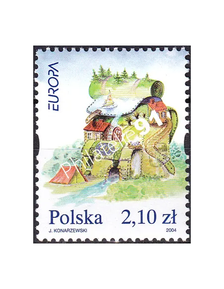 Pologne, n° 3857, collection timbres Europe