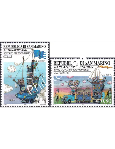 ST-MARIN, n° 1941 à 1942, collection timbres Europe