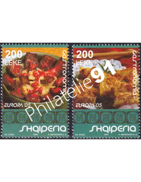 Albanie, n° 2773 à 2774, collection timbres Europe