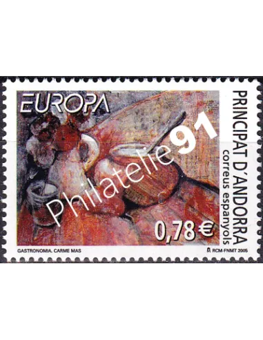 Andorre espagnol, n° 314, collection timbres Europe