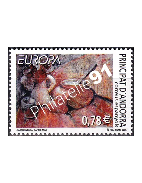 Andorre espagnol, n° 314, collection timbres Europe