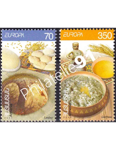 Arménie, n° 468 à 469, collection timbres Europe