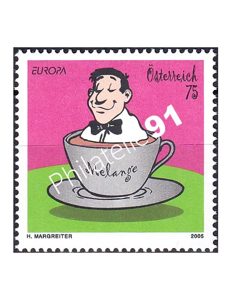 Autriche, n° 2367, collection timbres Europe