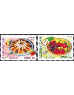 Azerbaïdjan, n° 523 à 524, collection timbres Europe