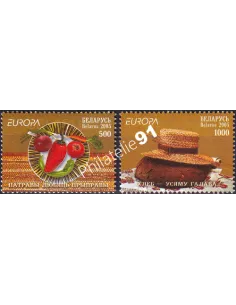 Biélorussie, n° 528 à 529, collection timbres Europe