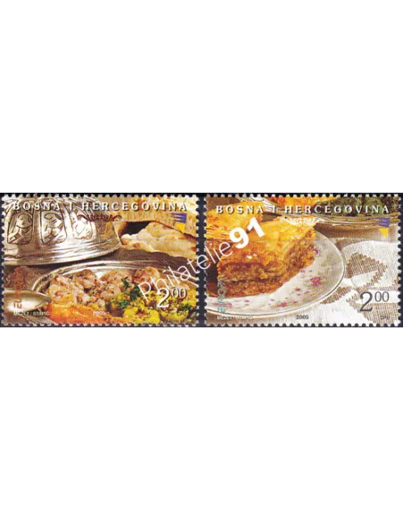 Bosnie-Herzégovine, n° 475 à 476, collection timbres Europe