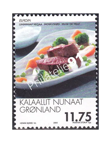 Groenland, n° 416, collection timbres Europe