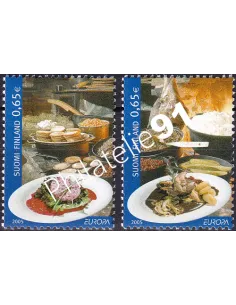Finlande, n° 1715 à 1716, collection timbres Europe