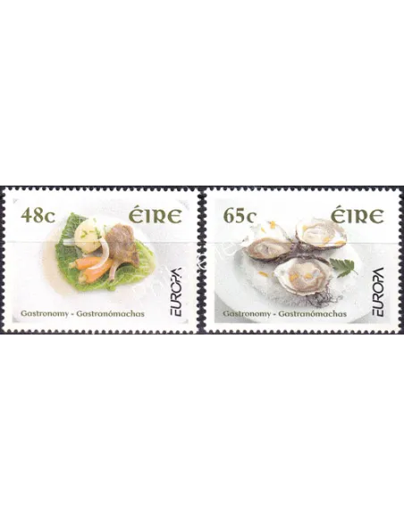 Irlande, n° 1654 à 1655, collection timbres Europe