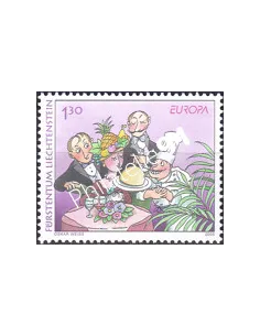 Liechtenstein, n° 1309, collection timbres Europe