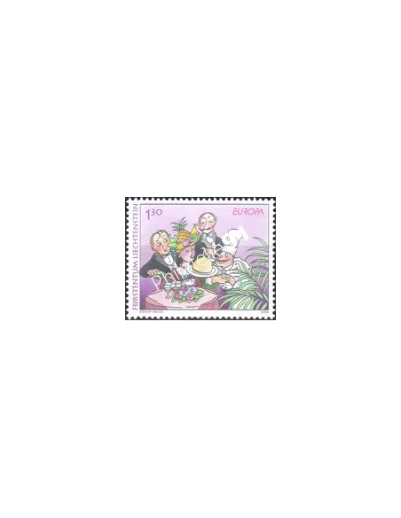 Liechtenstein, n° 1309, collection timbres Europe