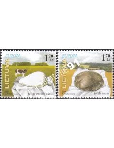 Lituanie, n° 761 à 762, collection timbres Europe