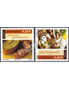 Luxembourg, n° 1621 à 1622, collection timbres Europe