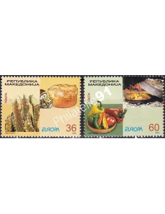 MACÉDOINE, n° 338 à 339, en Paire, collection timbres Europe