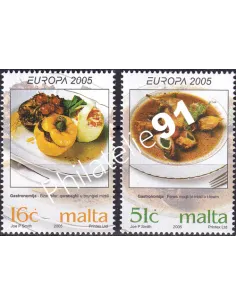 MALTE, n° 1363 à 1364, collection timbres Europe