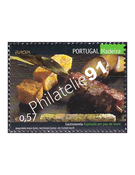 Madère, n° 240, collection timbres Europe