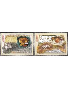 ROUMANIE, n° 4976 à 4977, collection timbres Europe