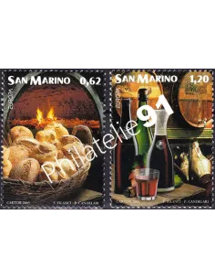 ST-MARIN, n° 1985 à 1986, collection timbres Europe