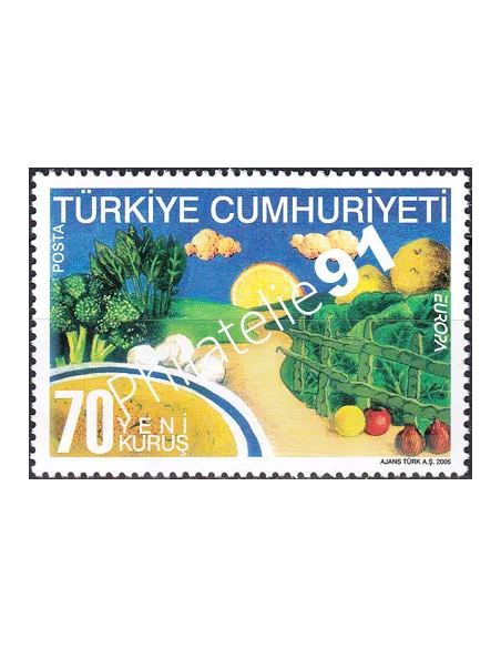 Turquie, n° 3167, collection timbre Europe