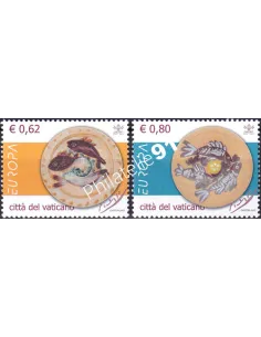 Vatican, n° 1378 à 1379, collection timbres Europe