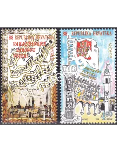 Croatie, n° 423 à 424, collection timbres Europe
