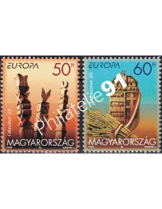 Hongrie, n° 3645 à 3646, collection timbres Europe