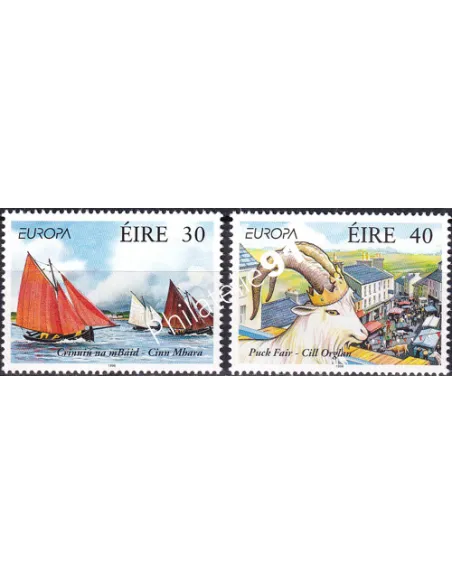 Irlande, n° 1073 à 1074, collection timbres Europe