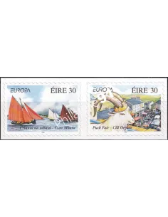 Irlande, n° 1075 à 1076, Paire adhésive, collection timbres Europe