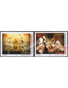 MACÉDOINE, n° 128 à 129, en Paire, collection timbres Europe