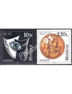 Moldavie, n° 234 à 235, collection timbres Europe