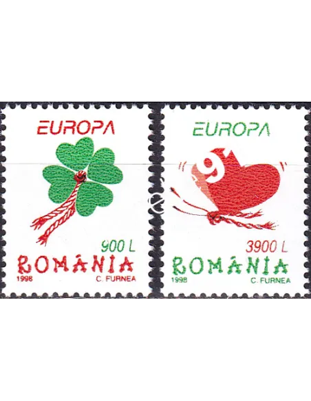 ROUMANIE, n° 4432 à 4433, collection timbres Europe
