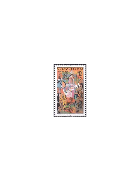 Slovaquie, n° 266, collection timbres Europe