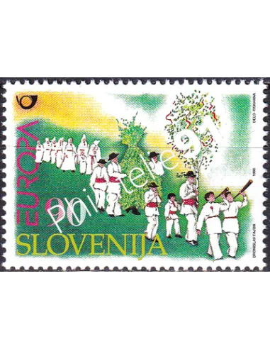 Slovénie, n° 204, collection timbres Europe