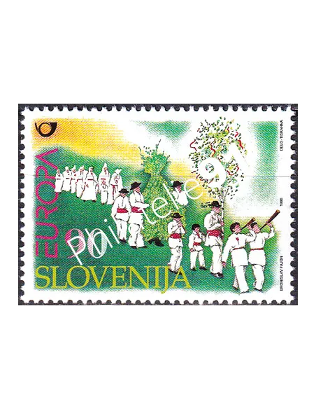 Slovénie, n° 204, collection timbres Europe