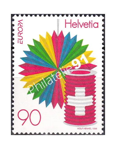 Suisse, n° 1582, collection timbres Europe