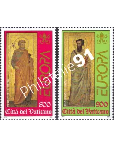 Vatican, n° 1104 à 1105, collection timbres Europe
