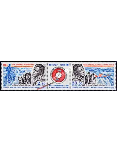 TAAF, n° 212A, triptyque, Collection timbres Dom-Tom